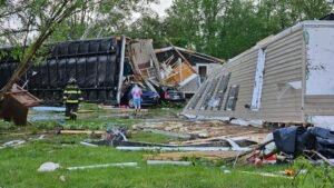 Destructive tornadoes and storms pummel Michigan Tuesday