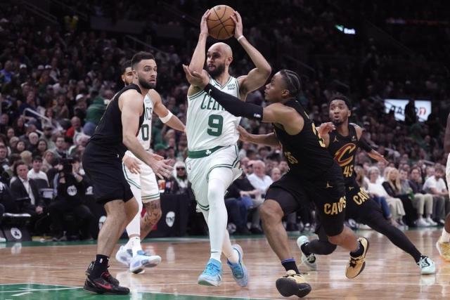 Brown, White lead Celtics’ 3-point onslaught, powering Boston to 120-95 Game 1 win over Cavaliers